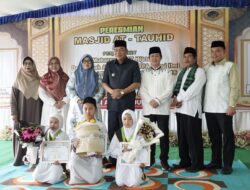 Bupati Muba Resmikan Masjid At-Tauhid dan Peringati 1 Muharram
