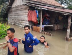 Pemkab Muba Bantu Korban Banjir di Bayung Lencir