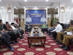 Bupati Muba H M Toha Terima Kedatangan Komisi I DPRD Provinsi Sumatera Selatan