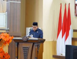 Bupati Toha Sampaikan Jawaban atas Pemandangan Umum Fraksi DPRD Muba
