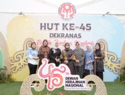 Ketua Dekranasda Muba Hadiri Puncak HUT Dekranas ke-45