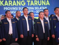 Wakil Bupati Rohman Hadiri Pelantikan Pengurus Karang Taruna Sumsel 2025-2030