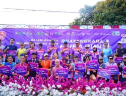 Bupati H M Toha Lepas Para Peserta Bhayangkara Muba Run