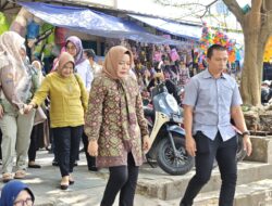 Ketua PKK Hj Linda Arlan Tinjau Bakal Kantor Koperasi
