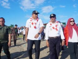 Wako Arlan Resmikan Pembukaan Lomba Perahu Bidar