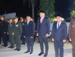 Arlan Franky Ikuti Renungan Suci di Taman Makam Pahlawan