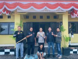 Gara-gara Selisih Batas Tanah, Warga Karya Mulya Bacok MR kini Ditangkap