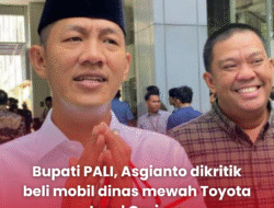 Asgianto, Bupati PALI Tuai Kritikan Usai Beli Mobil Dinas Mewah