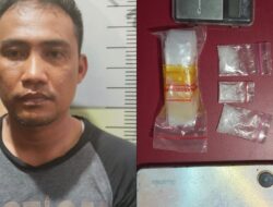Satres Narkoba Bersih-bersih, Warga GI Miliki 3 Paket Sabu Ditangkap
