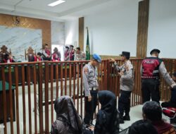 Simulasi Kericuhan Warnai PN Prabumulih, Latihan Tingkatkan Kesiapsiagaan Aparat