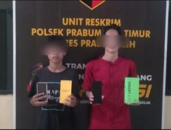 Dua Remaja Pembobol Rumah Ditangkap Tim Singo Timur di Muara Dua