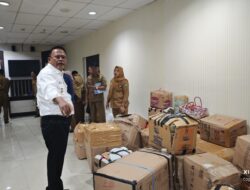 Ratusan Dus Bantuan dan Uang 1 Miliar dari Pemkot Untuk Sumatera