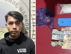 Satresnarkoba Polres Prabumulih Ringkus Kurir Sabu, Hampir 100 Gram Diamankan