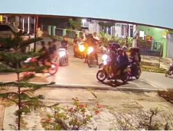 Viral Video Geng Motor Serang Warga Muara Dua