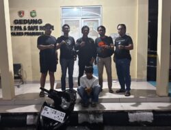 Pagi Buta Beraksi, Tengah Malam Diciduk Tim Tekab