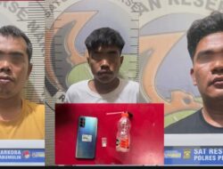 Asik Konsumsi Sabu di Gudang, Tiga Pria Tak Berkutik Digerebek Polisi