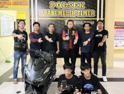 Berbekal Pisau, Pelaku Curas Gasak Motor Pelajar di Prabumulih Timur
