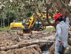 Ledakan Pipa Gas Pecahkan Sunyi Pagi, Warga Gunung Raja Panik Berhamburan