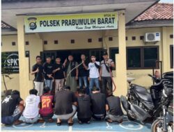 Konvoi Sambil Ayunkan Sajam, Polisi Ringkus 7 Remaja di Prabumulih