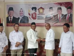 Cak Arlan Hadiri HUT Gerindra ke 18, Ajak Kader Solid
