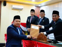 Wali Kota dan Wawako Hadiri Paripurna DPRD, Bahas Tiga Raperda Strategi