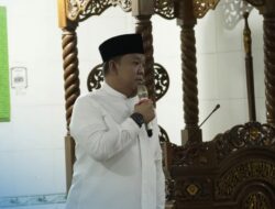 Wabup PALI Iwan Tuaji Gelar Safari Ramadhan di Masjid Midun Arafah