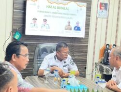 Halal Bihalal Kominfo, Wali Kota Arlan Apresiasi Purnabakti Sekretaris Dinas