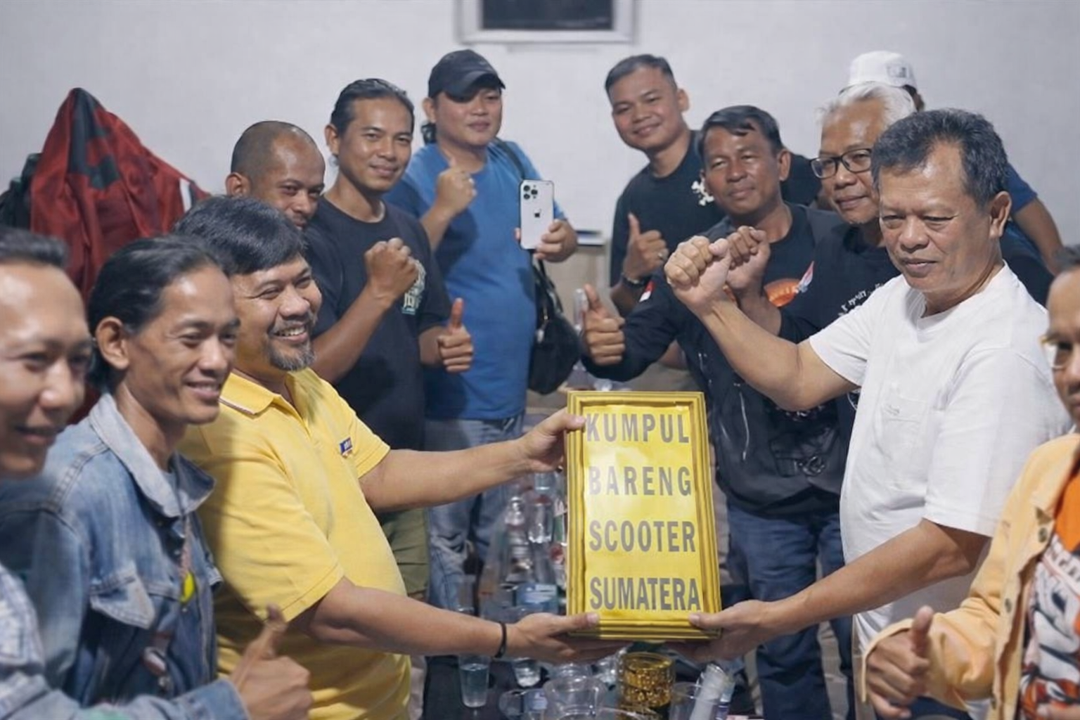 Komunitas Vespa Prabumulih rapat persiapan KBSS 2026