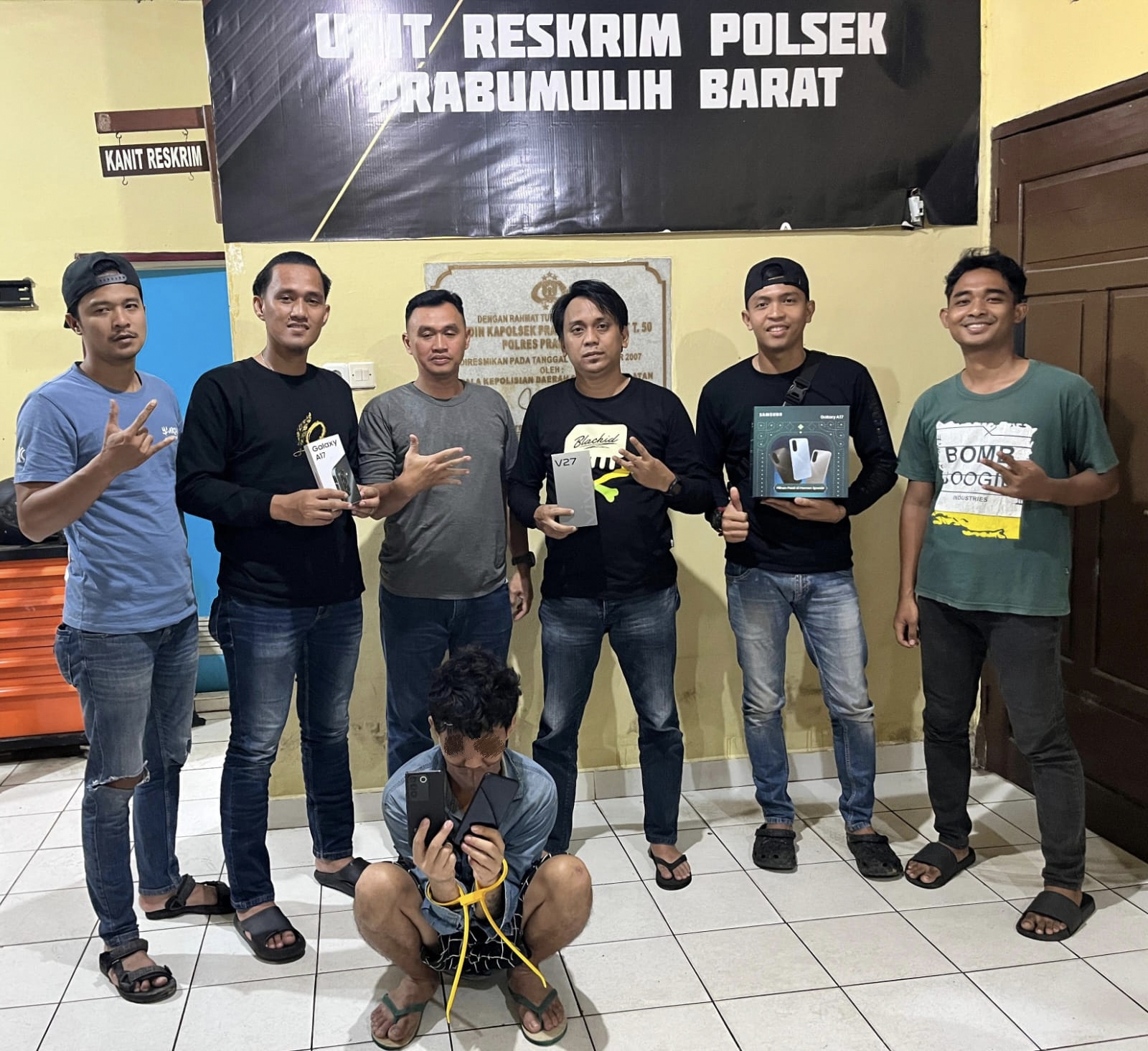 pelaku curat Prabumulih ditangkap di Jambi