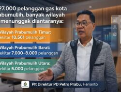 Gas Gratis?, Tunggakan Jargas Prabumulih Tembus Rp125 Miliar