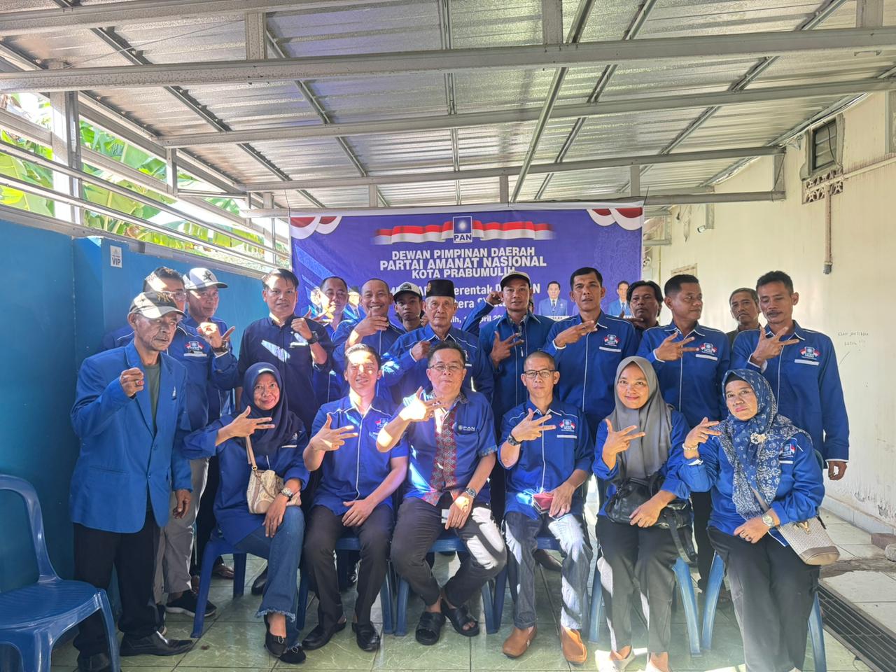Muscab PAN Prabumulih 2026 digelar daring di kantor PAN Tugu Nanas