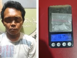 Polres Prabumulih Tangkap Pengedar Sabu di Arimbi Jaya, Sita 1,67 Gram