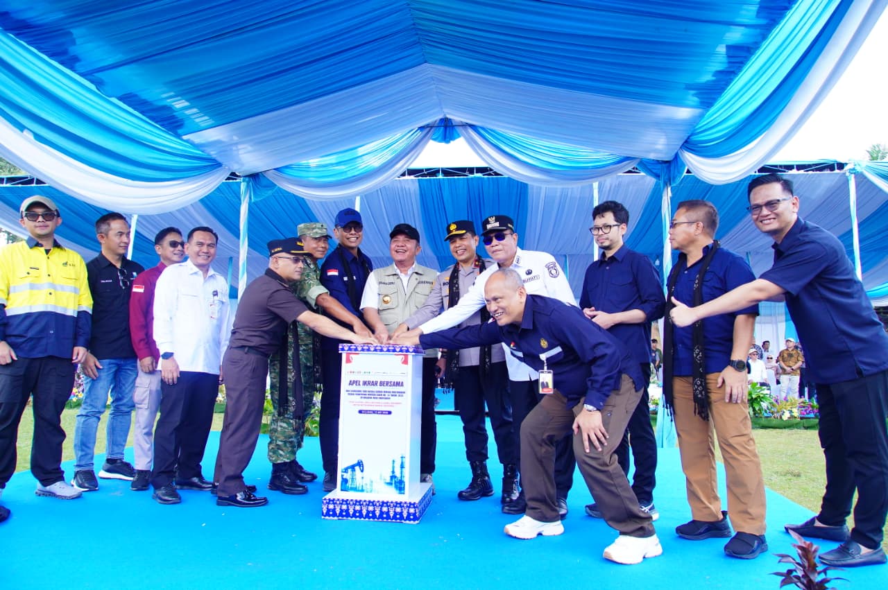 Musi Banyuasin Jadi Titik Awal Penataan Besar Sumur Minyak Rakyat, 1.090 Peserta Hadiri Deklarasi Permen ESDM 14/2025.