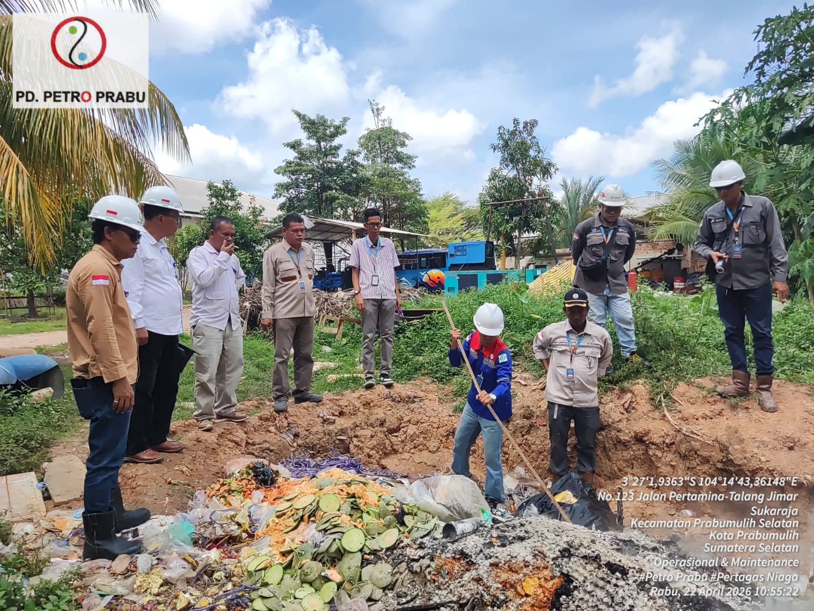 ilegal tapping gas, SPPG Majasari, Petro Prabu, Prabumulih, gas kota Prabumulih, dugaan pencurian gas, Rian Widot, Pertagas, PD Petro Prabu, pipa gas ilegal