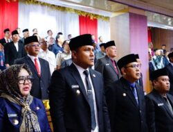 Wakil Wali Kota Prabumulih Hadiri Rapat Paripurna HUT ke-83 Kabupaten Musi Rawas