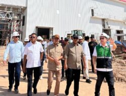 Dampingi Ketua MPR RI Ahmad Muzani, H Arlan Tinjau PSEL di Keramasan Palembang