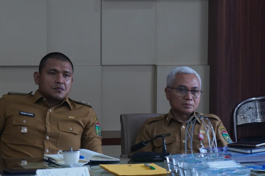 Wakil Wali Kota Prabumulih Franky Nasril mengikuti Rakor Pengendalian Inflasi Tahun 2026