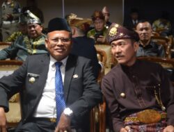 Wali Kota Prabumulih H Arlan Hadiri Rapat Paripurna Hari Jadi ke-80 Sumsel