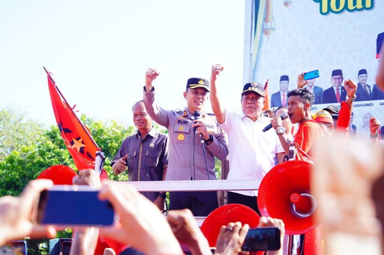 “Bupati Muba HM Toha Tohet saat May Day 2026 menegaskan perlindungan hak pekerja”