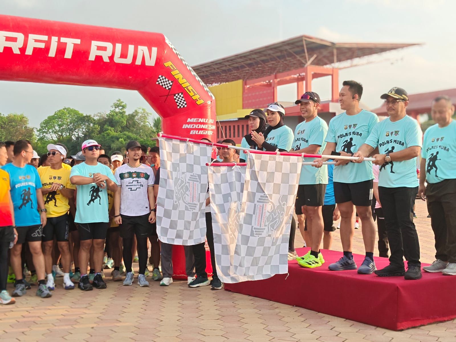 Bhayangkara Fun Run 2026 di Sekayu Diserbu Pelari, Wabup Muba Dorong Gaya Hidup Sehat