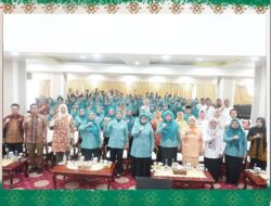 TP PKK Muba menerima Kunjungan Kerja Ketua TP PKK Provinsi Sumatera Selatan.