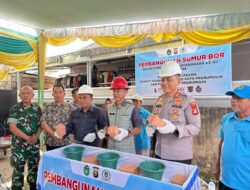 Sambut Hari Bhayangkara ke-80, Polres Prabumulih Bangun Sumur Bor untuk 150 KK di Tugu Kecil.