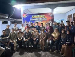 Kapolres Prabumulih Pimpin SAMLING di Sungai Medang, Warga Aktifkan Satkamling