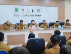 Silaturahmi ke DLH Muba, Ajak ASN Tetap Solid dan Semangat Tingkatkan Kinerja.