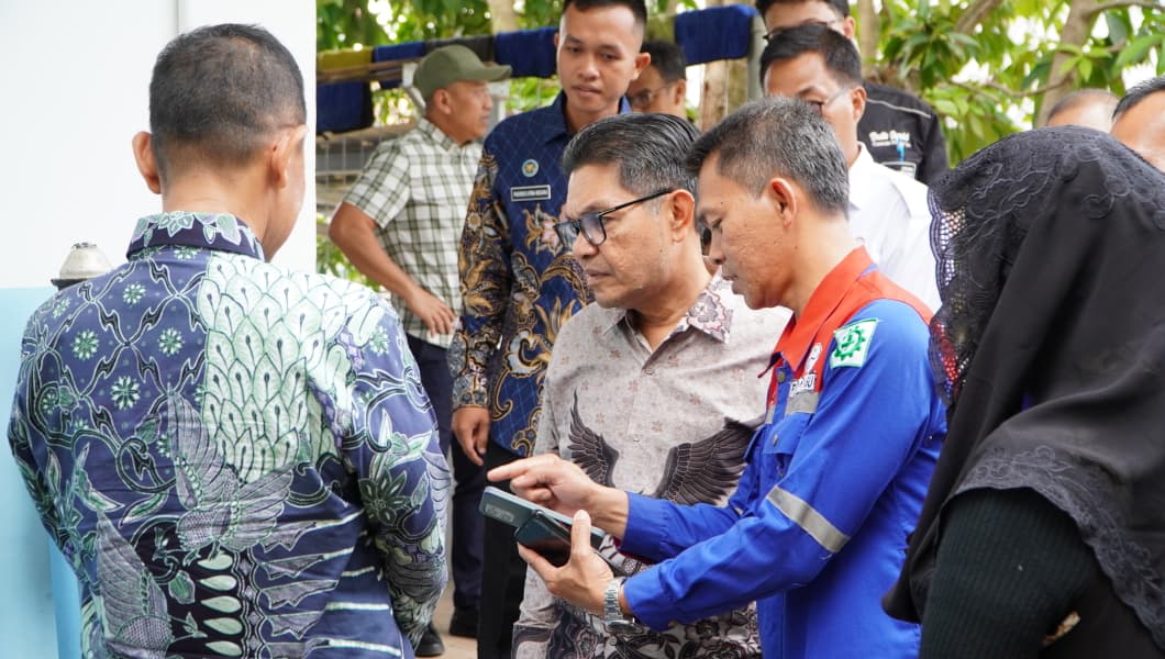 Direktur Utama Pertamina Gas Indra Pehulisa Sembiring mengunjungi Kota Prabumulih untuk meninjau dapur SPPG pengguna jaringan gas kota serta mengevaluasi tata kelola jargas dan pasokan energi.