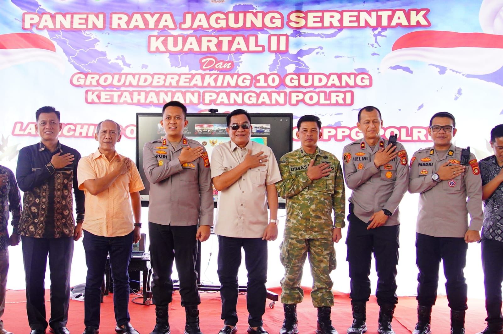 Sinergi Pemkab Muba dan Polres Muba dalam program ketahanan pangan nasional