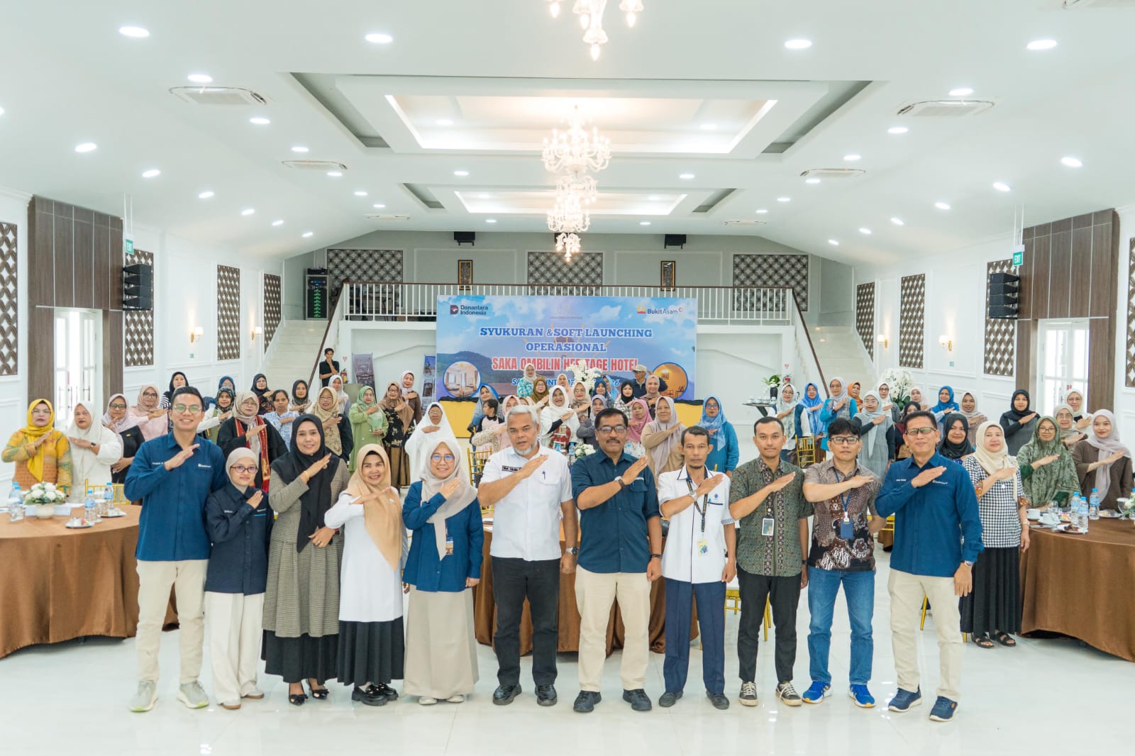 PT Bukit Asam menggelar kegiatan Capacity Building dan Halal Bihalal bersama UMKM binaan di Sawahlunto, Sumatera Barat.