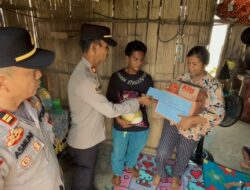 Polsek Prabumulih Barat Tebar Kepedulian Lewat Program Jum’at Berkah.