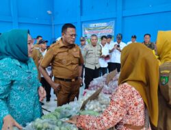 Wako H. Arlan Hadiri Gerakan Pangan Murah di Patih Galung