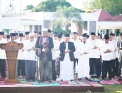 Sholat Iduladha 1447 H di Pendopoan Griya Bumi Serasan Sekate Berlangsung Khidmat.